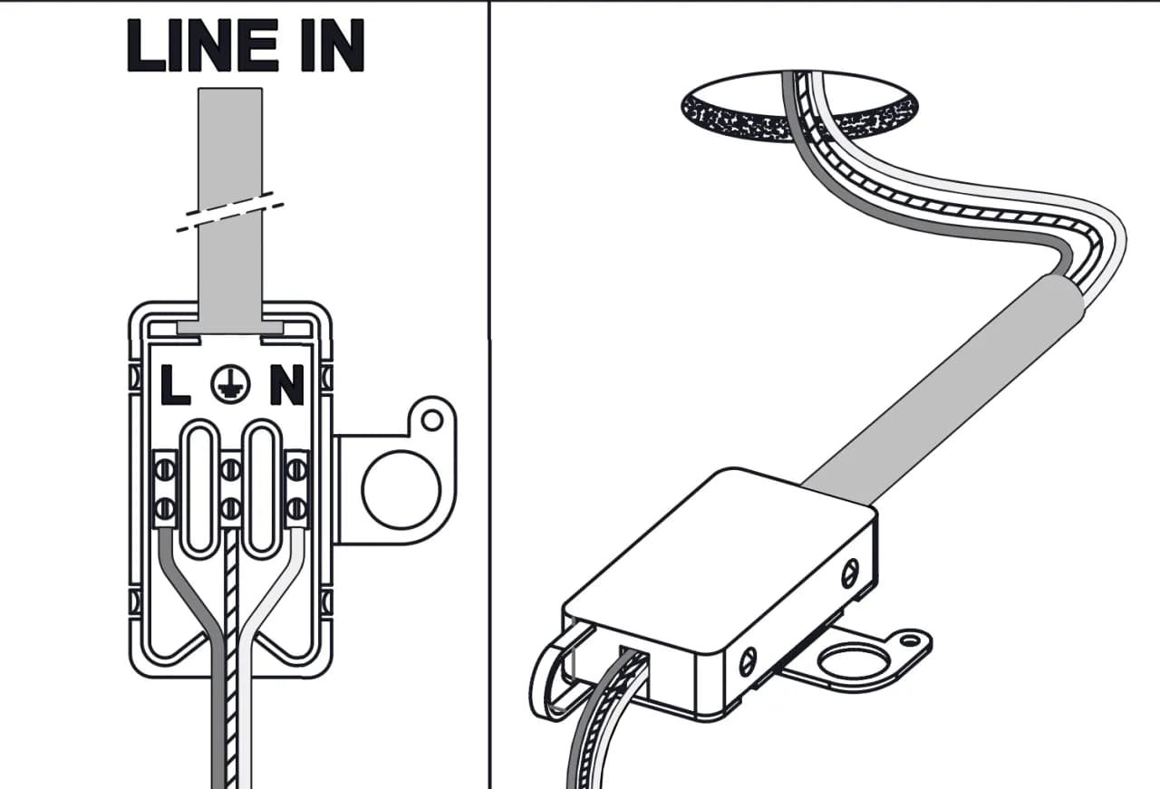 Jak podłączyć żyrandol 2 kable z sufitu bez ryzyka błędów