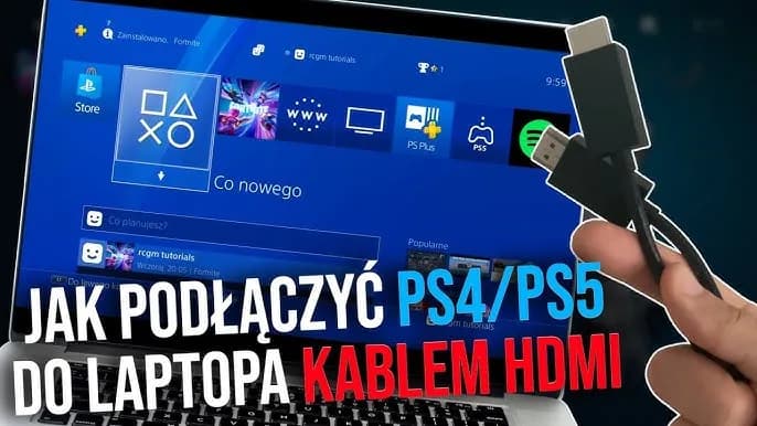 Jak podłączyć PS4 do laptopa jako monitor - uniknij problemów z opóźnieniem